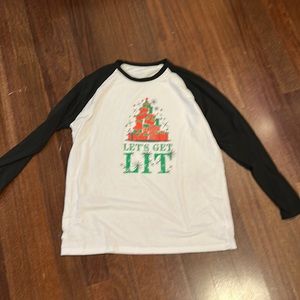 “Let’s Get Lit” X-Mas T Shirt